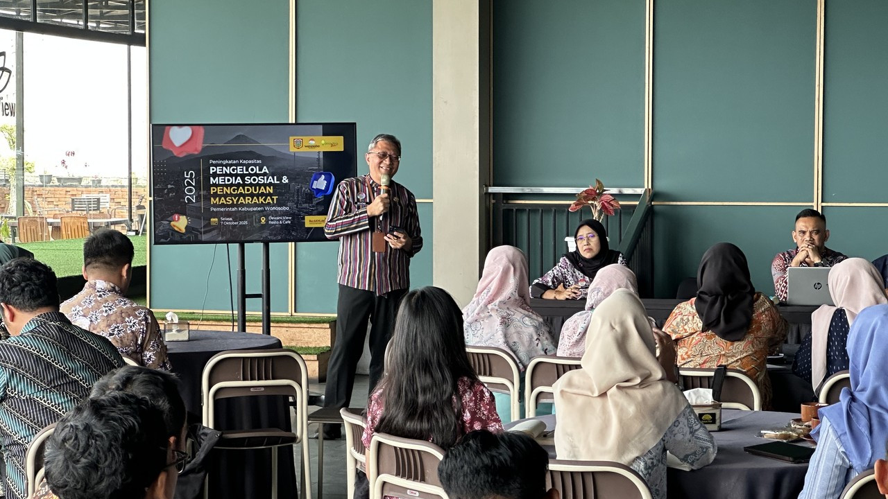 40 Admin Pemkab Wonosobo Dapat Pelatihan Pengelolaan Medsos dan Layanan Aduan