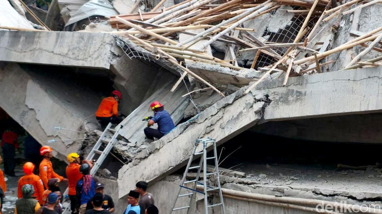 5 Korban Selamat Ponpes Ambruk di Sidoarjo, 1 Kondisi Kritis