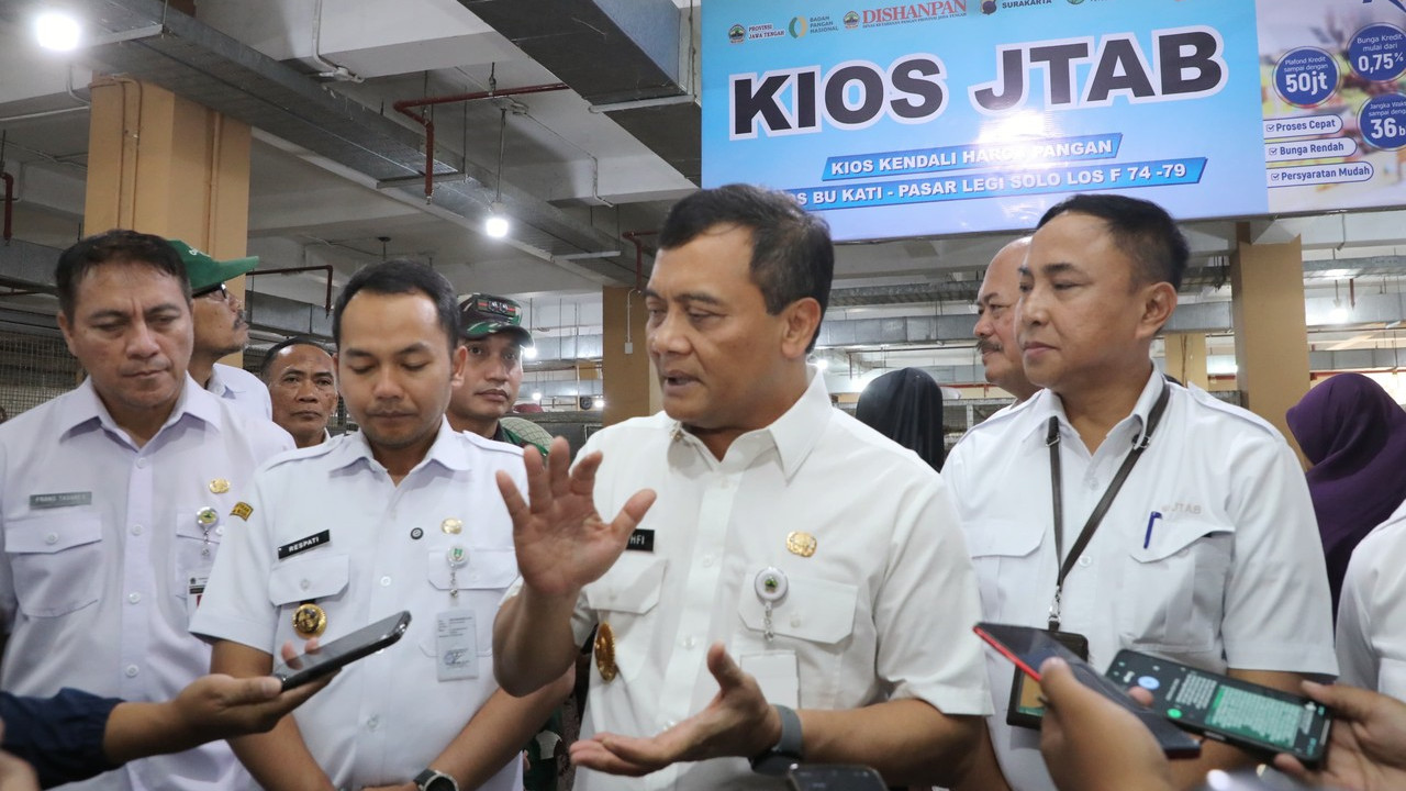 Ahmad Luthfi Dorong Kios Jateng Argo Berdikari Hadir di Seluruh Pasar Jawa Tengah