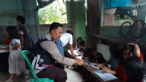 Aiptu Jacky Bangun Rumah Belajar Victory untuk Masa Depan Anak Palopo