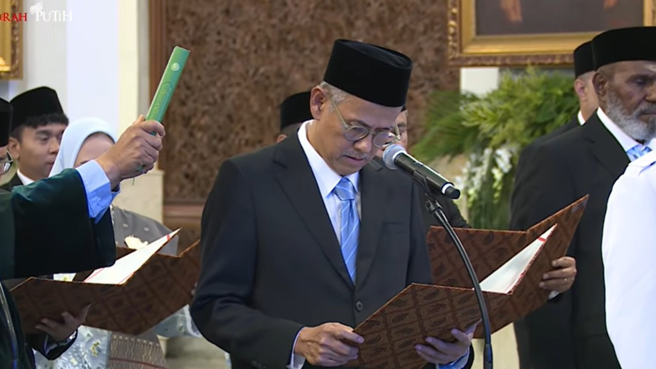 Anggito Abimanyu Resmi Jabat Ketua Dewan Komisioner LPS Gantikan Purbaya
