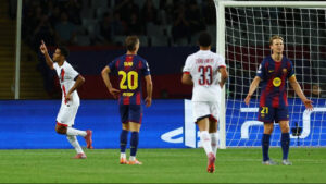 Barcelona Tersungkur 1-2 dari PSG, Dani Olmo Jadi Sorotan Warganet