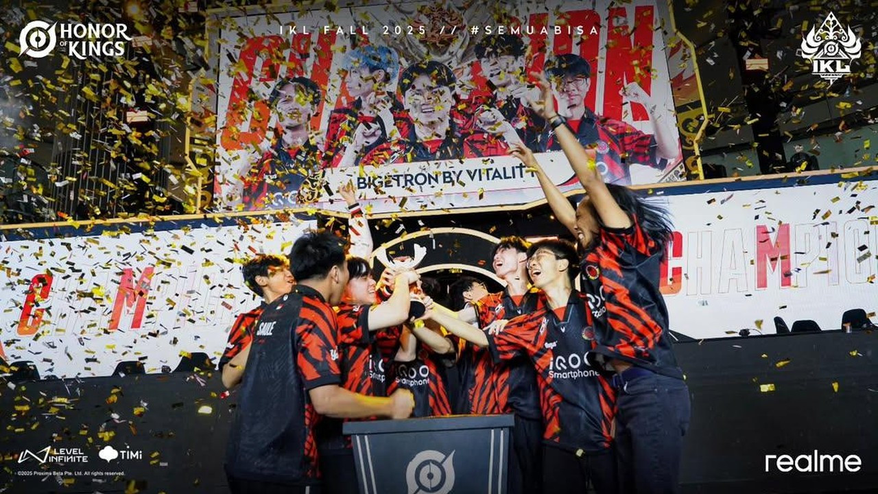 Bigetron Juara IKL Fall 2025 dan Siap Tanding di Kejuaraan Dunia Honor of Kings KIC 2025