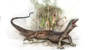 Fosil Reptil Jurassic Unik: Perpaduan Ular dan Kadal Ditemukan di Skotlandia