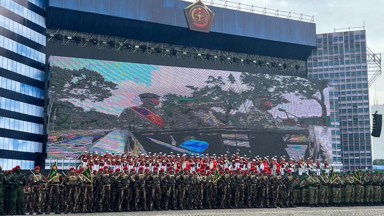 Gladi Bersih HUT TNI ke-80 di Monas Tampilkan Demo Serangan Udara dan Operasi Pembebasan Sandera