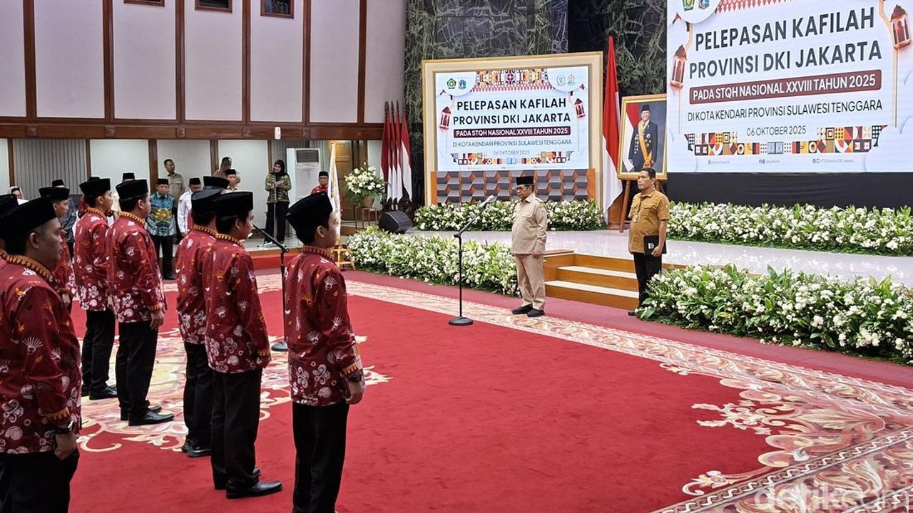 Gubernur Pramono Lepas Kafilah DKI Jakarta ke STQH Nasional Kendari 2025 Gubernur Pramono Lepas Kafilah DKI Jakarta ke STQH Nasional Kendari 2025