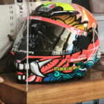 Helm Bertanda Tangan Valentino Rossi Laku Rp 15 Juta di Lelang Mandalika