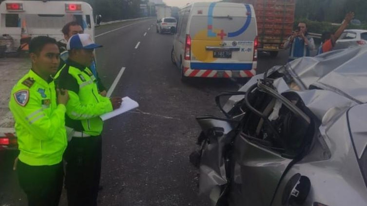 Honda HR-V Melaju 130 Km/Jam di Tol Jagorawi, Pengemudi Tewas dalam Kecelakaan Maut