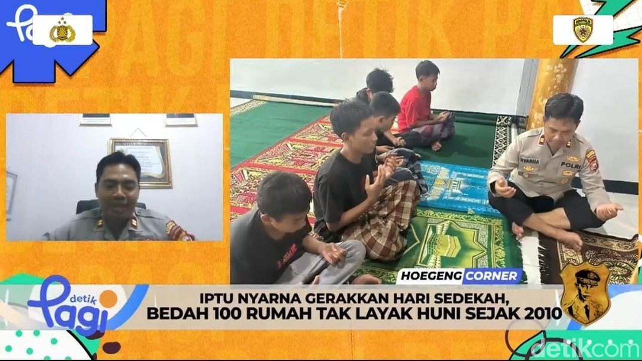 Iptu Nyarna Bertahan 15 Tahun Bedah Rumah Warga: Hidup Harus Bermakna