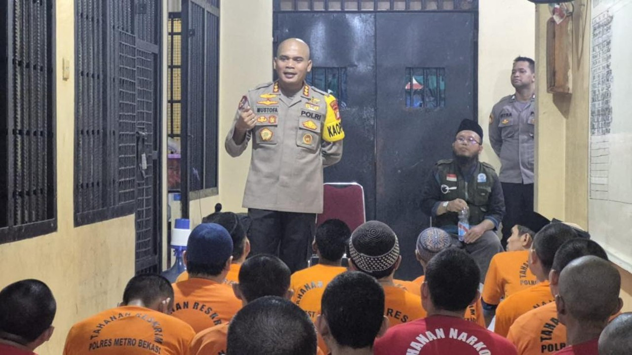 Kapolres Bekasi Gandeng Ustaz untuk Pembinaan Tahanan di Rutan