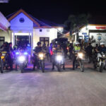 Kapolres Kampar Pimpin Patroli Tim Raga untuk Pastikan Keamanan Kota Bangkinang