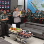 Kapolres Priok Berikan Kejutan di 5 Markas TNI Rayakan HUT ke-80