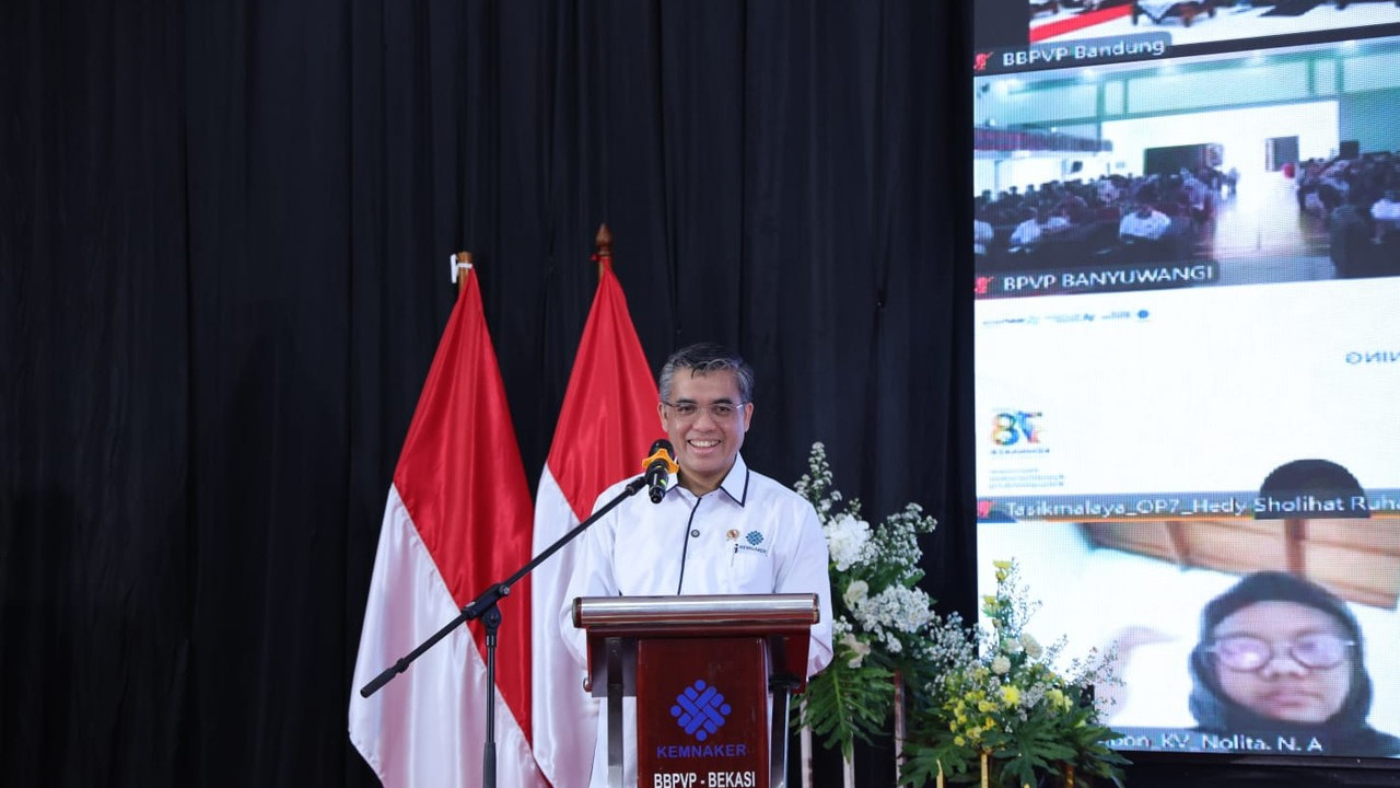 Kemnaker Targetkan Latih 60 Ribu Peserta dalam Bulan Pelatihan Vokasi Nasional 2025