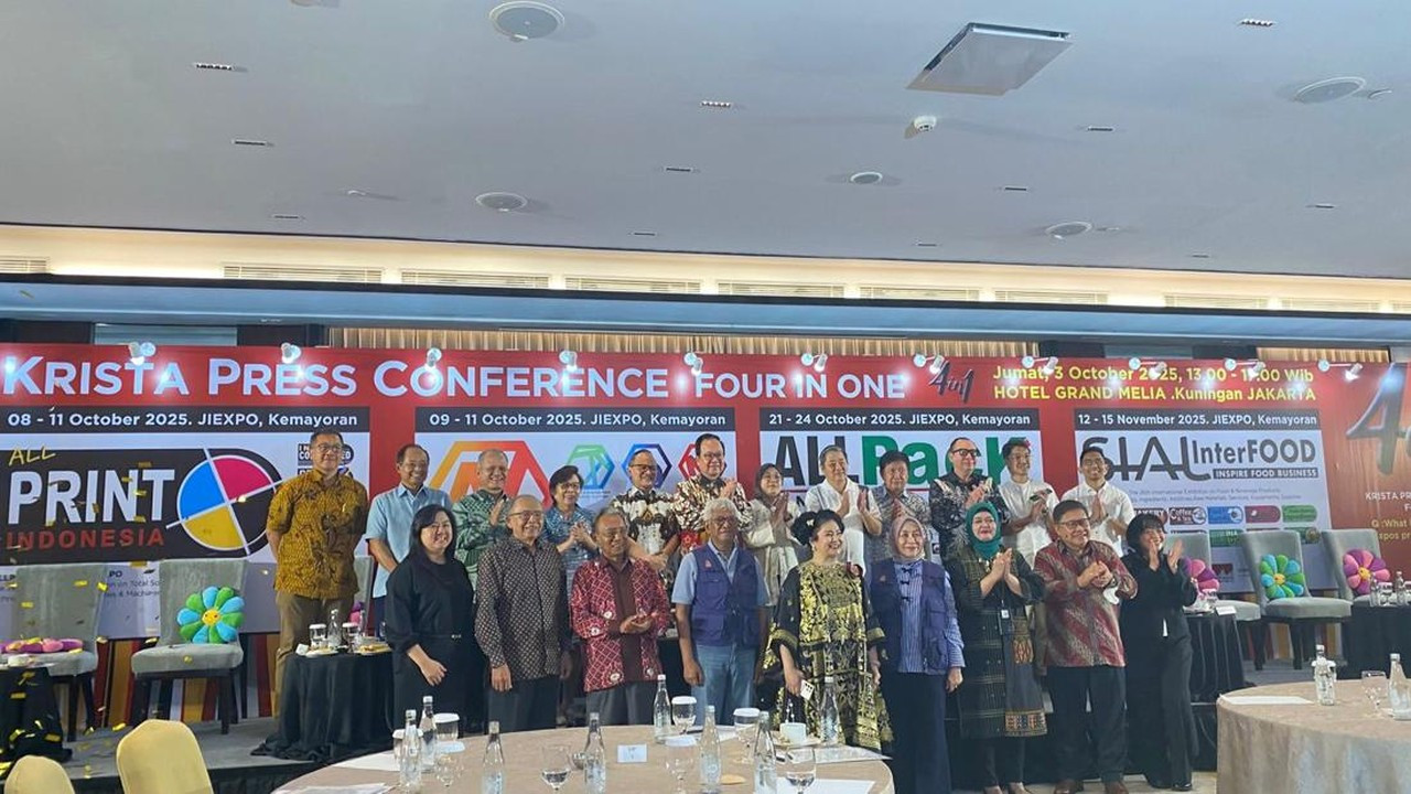 Krista Exhibitions Siapkan 4 Pameran Internasional Besar Akhir 2025, Catat Jadwalnya! Krista Exhibitions Siapkan 4 Pameran Internasional Besar Akhir 2025, Catat Jadwalnya!