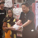 Legislator Gerindra Salurkan Beras Langsung ke Warga Desa Sungai Alat Kalsel