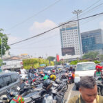 Macet Parah Menghampiri Sejumlah Titik Menuju Monas Siang Ini