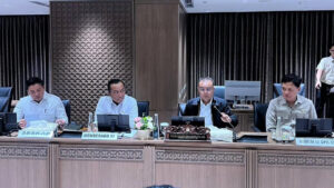 Mensesneg, Menkeu, dan Seskab Gelar Rapat Strategis Bareng Dasco di DPR Bahas APBN 2025