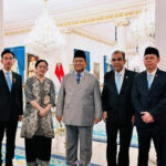 Momen Kompak Prabowo-Gibran Bareng Pimpinan Parlemen di Istana Negara