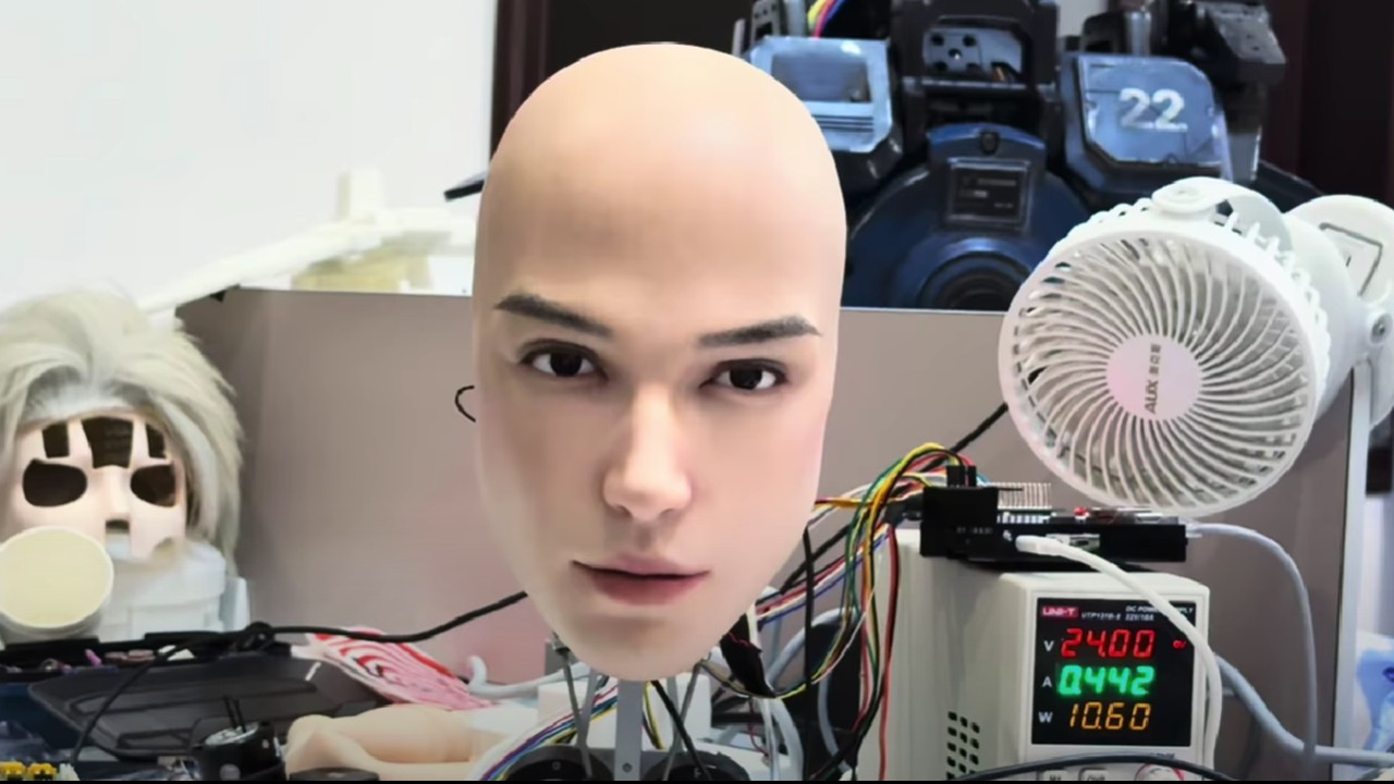 Perusahaan China Ciptakan Robot Kepala Mirip Manusia dengan Ekspresi Realistis
