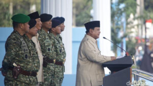 Pidato Lengkap Prabowo di HUT ke-80 TNI: Tegaskan Pentingnya Introspeksi dan Teknologi