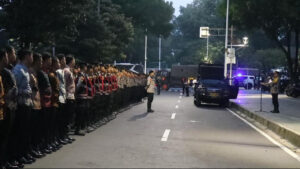 Polisi Siagakan 1.587 Personel Amankan HUT ke-80 TNI di Monas