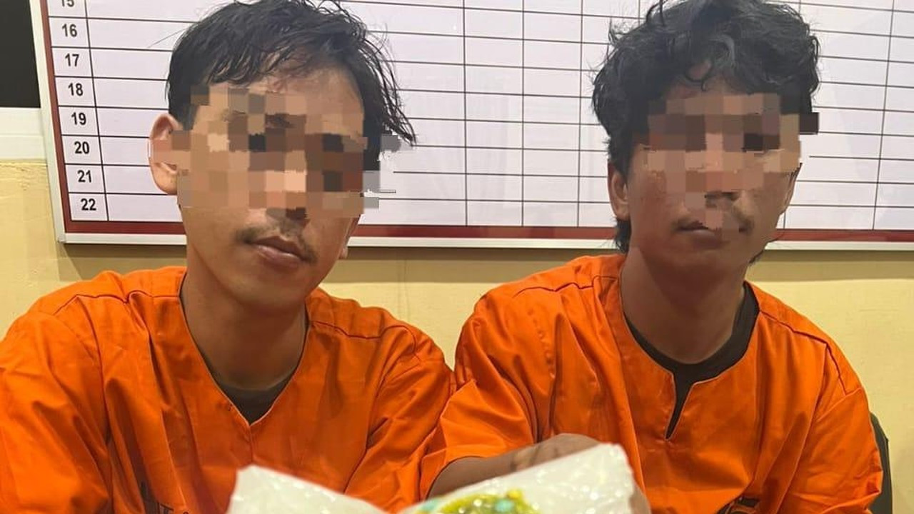 Polres Dumai Gagalkan Peredaran 1 Kg Sabu ’99 Durian’, 2 Kurir Diamankan