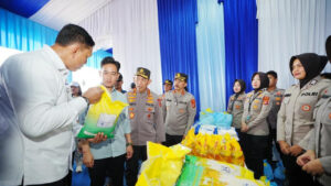 Polri Salurkan 1.500 Ton Beras Murah Serentak Dukung Ketahanan Pangan Nasional