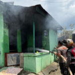 Polri dan TNI Sigap Padamkan Kebakaran Hebat di Kompleks Kodam Lama Jayapura