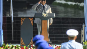 Prabowo Jadi Inspektur Upacara Peringatan HUT ke-80 TNI di Monas