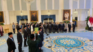 Prabowo Lantik 10 Duta Besar dan 1 Wakil Duta Besar RI di Istana Negara
