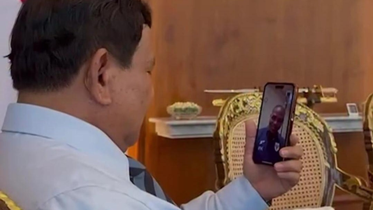 Prabowo Video Call Timnas Indonesia Jelang Kualifikasi Piala Dunia: Semangat untuk Tampil Maksimal
