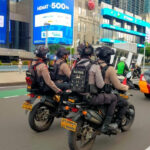 Ratusan Polisi Patroli dari Selatan hingga Utara Jaga Keamanan Jakarta