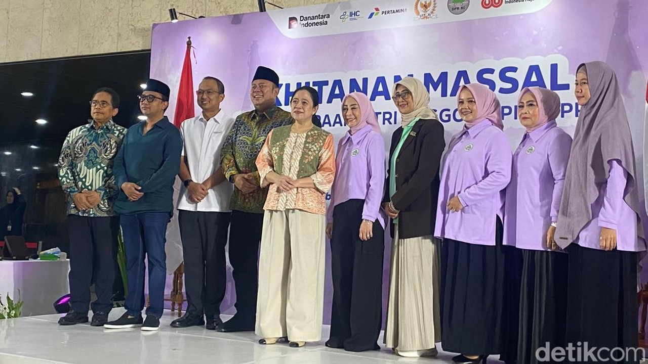 Rayakan HUT ke-80, Istri Anggota DPR Gelar Khitanan Massal dengan Dukungan Puan Maharani