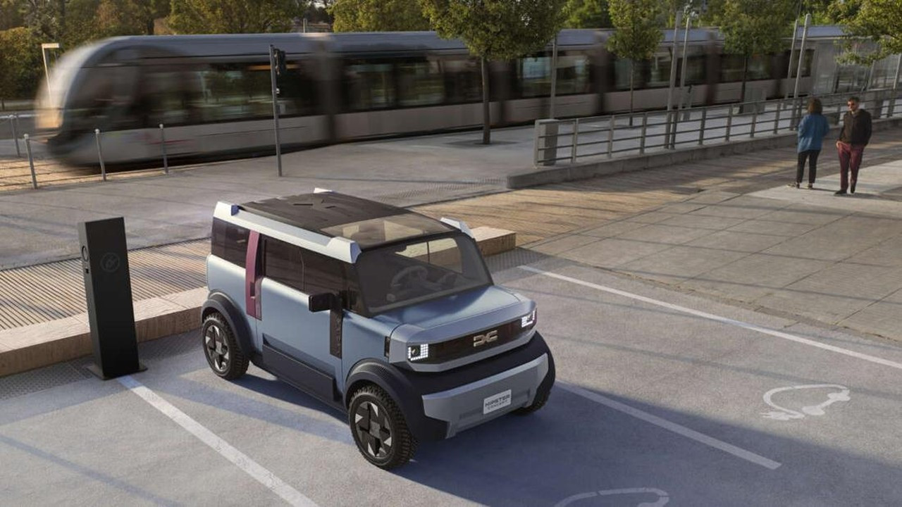 Renault Luncurkan Dacia Hipster, Mobil Listrik SUV Mini Bergaya Retro