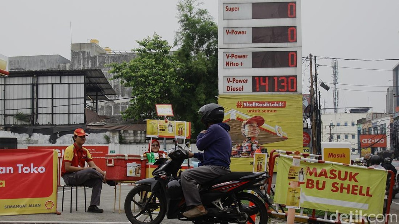 Stok Bensin Shell Habis Total, Konsumen Harus Tunggu Kepastian Pasokan