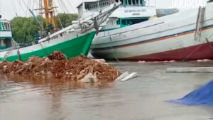 Tanggul Jebol di Sunda Kelapa, Penjaringan Macet Parah Hingga Beberapa Titik