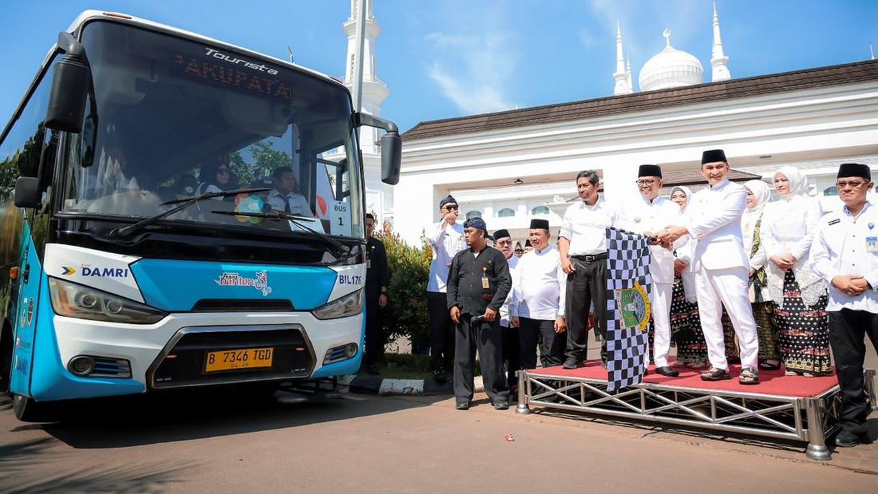 Trans Banten Koridor 3 Diluncurkan, Gratis untuk Warga hingga Akhir Tahun Trans Banten Koridor 3 Diluncurkan, Gratis untuk Warga hingga Akhir Tahun