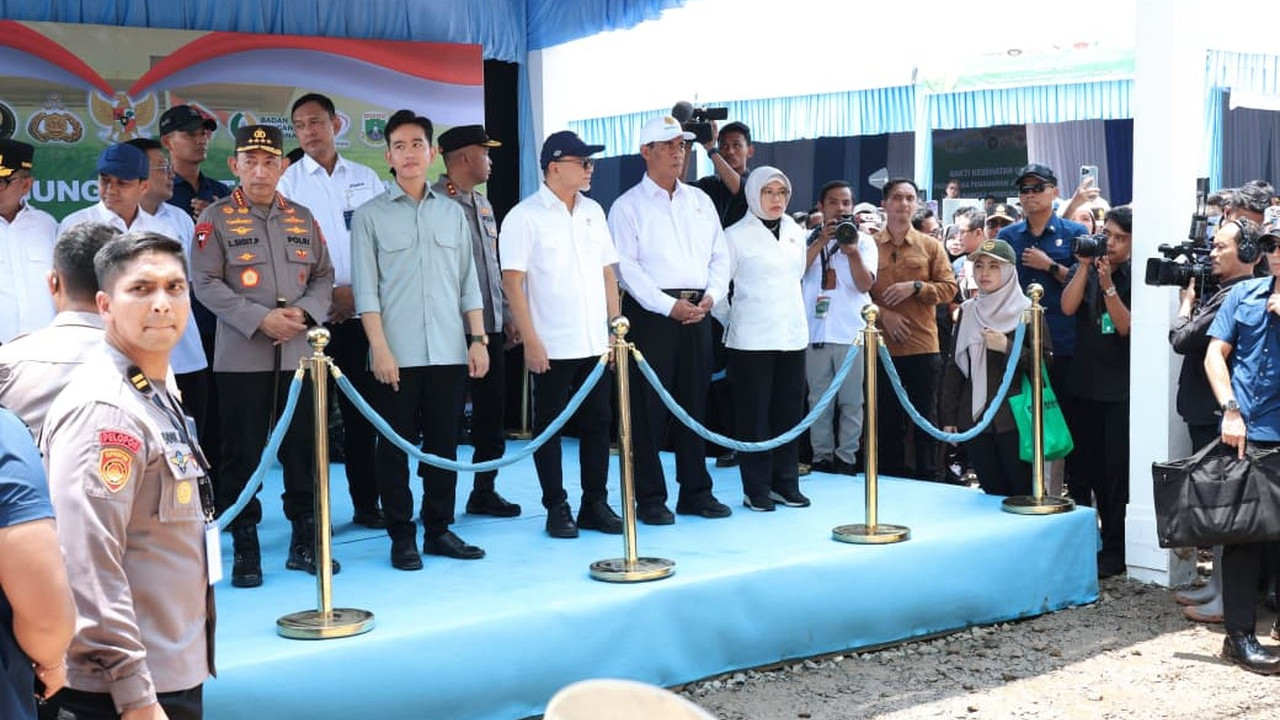 Wapres Gibran dan Mentan Amran Tanam Jagung Serentak di 33 Titik Banten