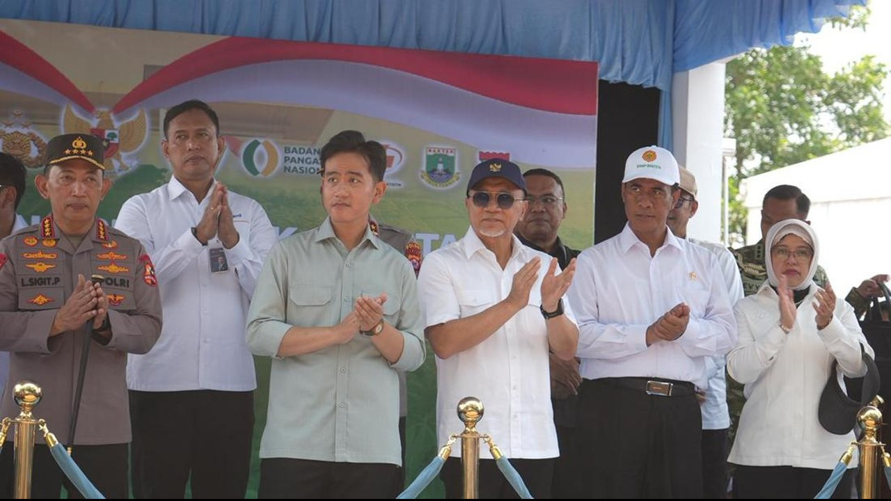 Zulhas Apresiasi Tanam Jagung Serentak Polri-Pemprov Banten untuk Kedaulatan Pangan
